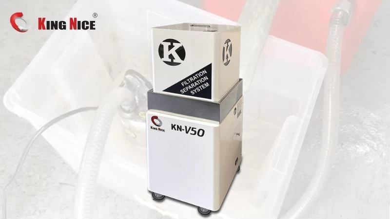 KN-A50 Chip Vacuum Cleaner | Advanced Filtration & Separation System by KING NICE